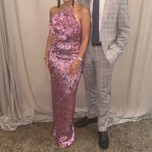 Lover & Friends LILIUM GOWN in PINK. Worn once by original seller only! Stunning